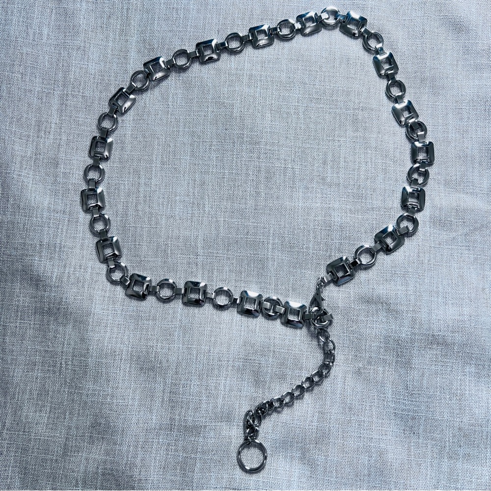 Silver Chain Belt